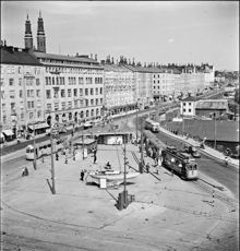 Vy över Hornsplan