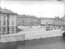 Gustav Adolfs Torg från Helgeandsholmen