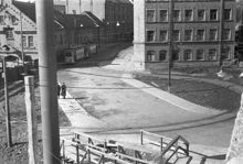 Vändslinga för spårvagn vid Danvikstull