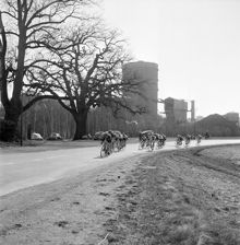 Cykeltävlingen Trioloppet vid Hjorthagen