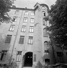 Linnégatan 80, Gårdsfasad