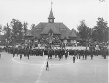 Idrottsparken och tennispaviljongen