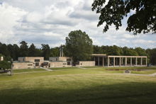 Skogskyrkogården Skogskrematoriet med kapellen