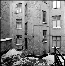 Bastugatan 31. Gathusets gårdsfasad