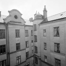 Hantverkargatan 11. Gården, fasaddetalj