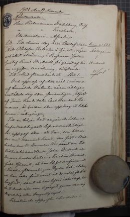 Knut Wicksell åtalad och dömd för hädelse 1908 - rättegångshandlingar.