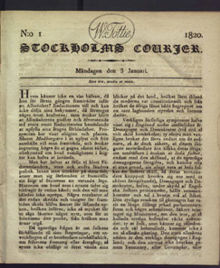 Stockholms Courier