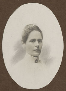 Porträtt av mikroskopisten Maria Malmborg
