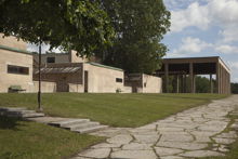 Skogskyrkogården Skogskrematoriet med kapellen