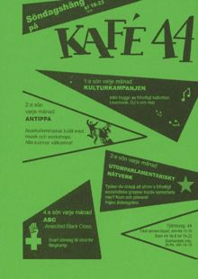 Kafé 44 – en historisk mötesplats