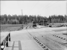 Svedmyra, hållplats för spårvagnar