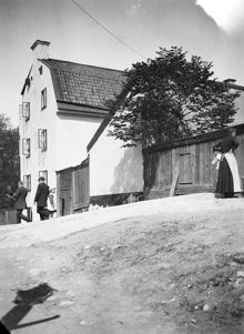 Renstiernas Gata 33. Renstiernas Gata norrut från Bergsprängargränd till Skånegatan. Nuv. kv. Flintan