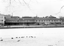 Vy från Kungsholms Strand mot Ilgodsexpeditionen
