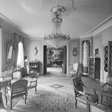 Bergsingenjör C. J. Kjellbergs hem. Salongen