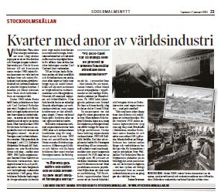 Kvarter med anor av världsindustri 