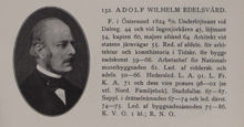 Adolf Wilhelm Edelsvärd. Ledamot av stadsfullmäktige 1867-1887