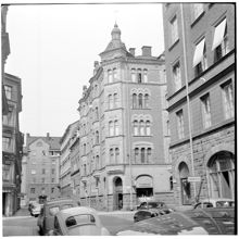 Tyskbagargatan västerut mot Sibyllegatan