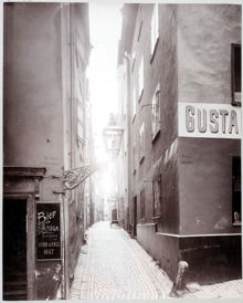Prästgatan från kåkbrinken norrut