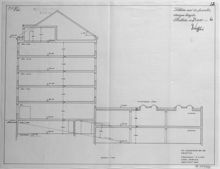 Underlag för bygglov år 1960, fastigheten Kejsaren 28