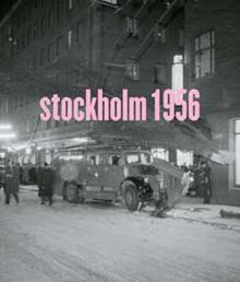 Stockholm 1956 / artikelförfattare: Lars Westberg