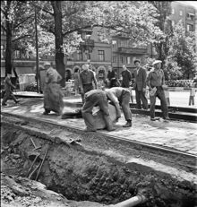 Gatuarbete, Hantverkargatan