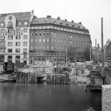 Från nya Kungsbrons byggande mot Kungsbroplan 1