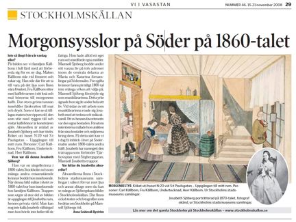 Artikeln i Vi i Vasastan.