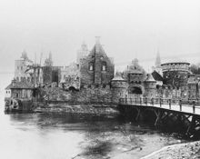 Konst och industriutställningen 1897. ""Gamla Stockholm""