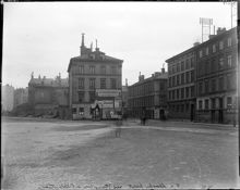 Stureplans södra sida med Biblioteksgatan