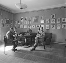 Konserthuset, musiker repeterar