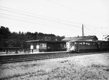 Enskede Gård, hållplats för spårvagnar