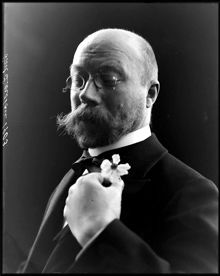 Porträtt av konstnären Carl Larsson