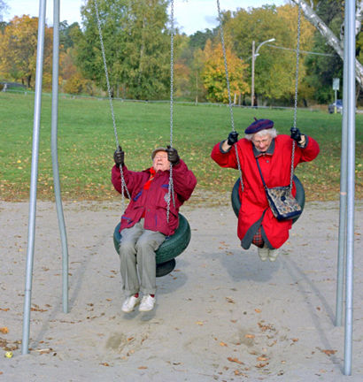 Gungande pensionärer