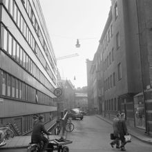 Styckjunkargatan söderut från hörnet av Riddargatan