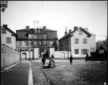 Brännkyrkagatan 102, s.k.Wirvachska huset, västra fasaden