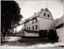 Danviks hospital. Änkehusbyggnaden mot nordost