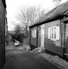 Åsögatan västerut från nummer 213