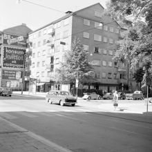 Hörnet av Sturegatan 19 och Östermalmsgatan 54 t.h