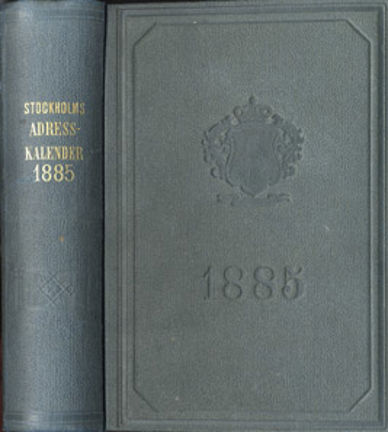 Stockholms adresskalender 1885