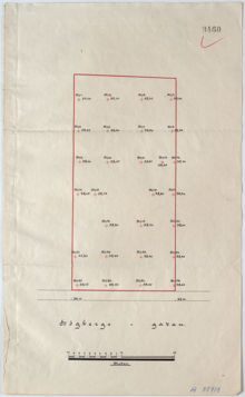 Underlag för bygglov år 1901, fastigheten Kejsaren 25