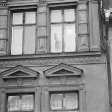 Storgatan 14-16. Detaljer av fasaden