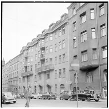 Artillerigatan norrut