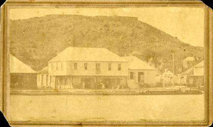 Familjen Dinzeys hus i Gustavia, Saint-Barthélemy