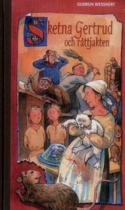 Omslagsbild Sketna Gertrud och råttjakten