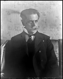 Porträtt av ministern Sigurd Ibsen