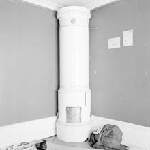 Vikingagatan 18, kakelugn