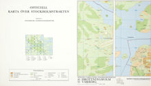 Karta "Drottningholm" och "Vårberg" år 1996