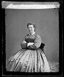 Porträtt av demoiselle Anna Thorell