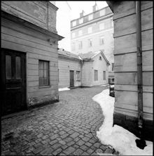 Östermalmsgatan 39, Bernadotteska huset. Gård