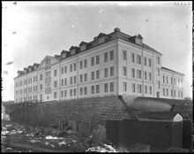 Borgarskapets gubbhus mot Heleneborgsgatan.